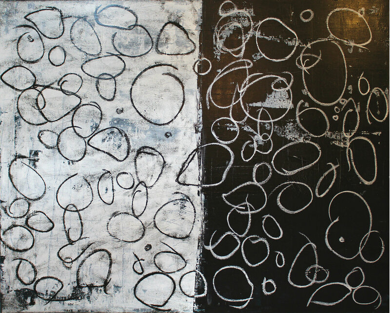 Akrylmålning Running in circles I av Pontus Wåhlström