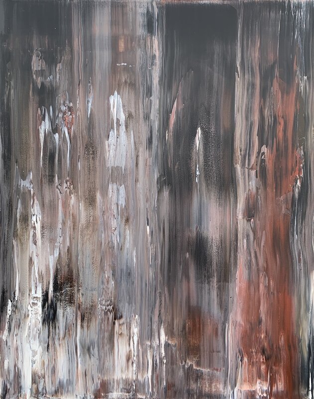 Akrylmålning Fading away, Stephan Nilsson