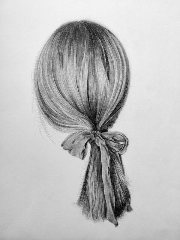Hair Study 3 av Elin Palmgren