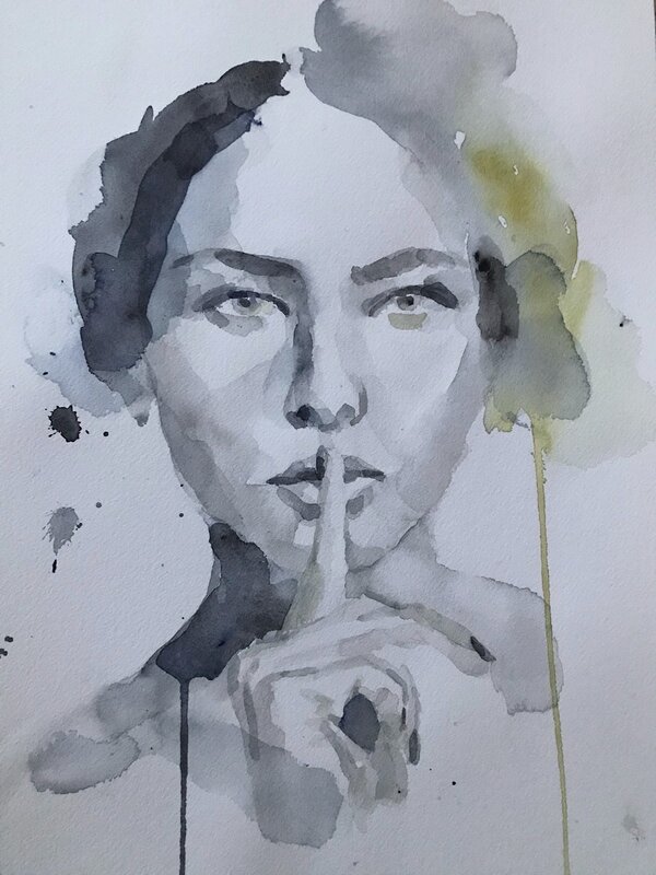 Akvarell Intensity av Mona Markinhuhta