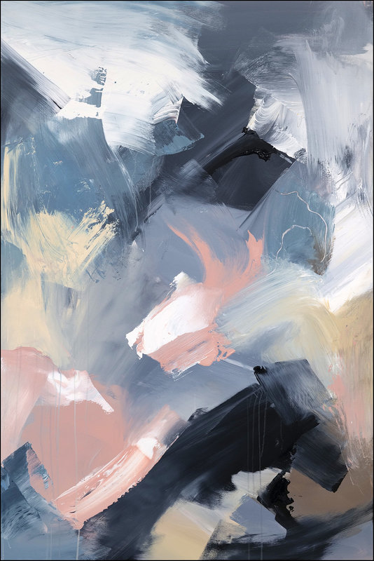 Akrylmålning Abstract no.2137 av Tomas Hammar