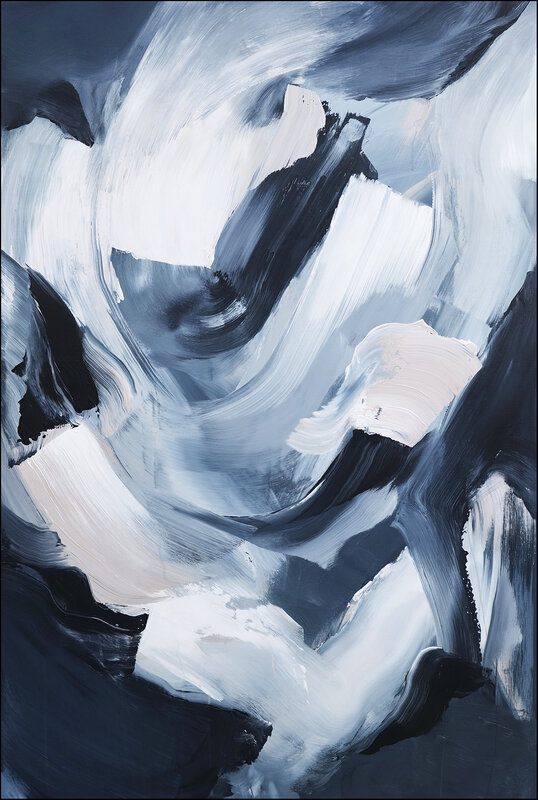 Akrylmålning Abstract no.2156 av Tomas Hammar