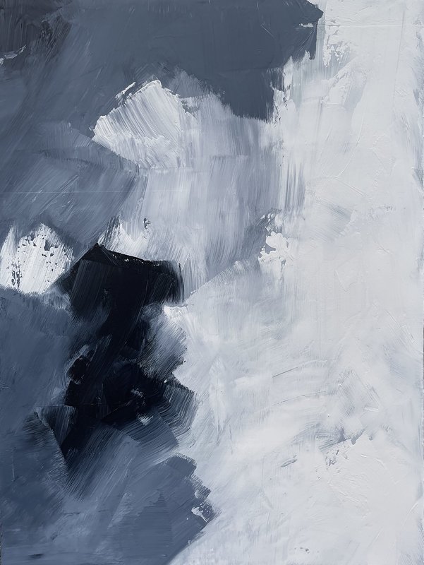 Akrylmålning Abstract no1754, Stephan Nilsson
