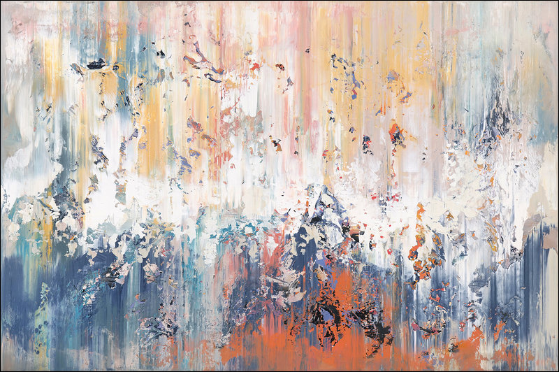 Akrylmålning Abstract no.21100 av Tomas Hammar