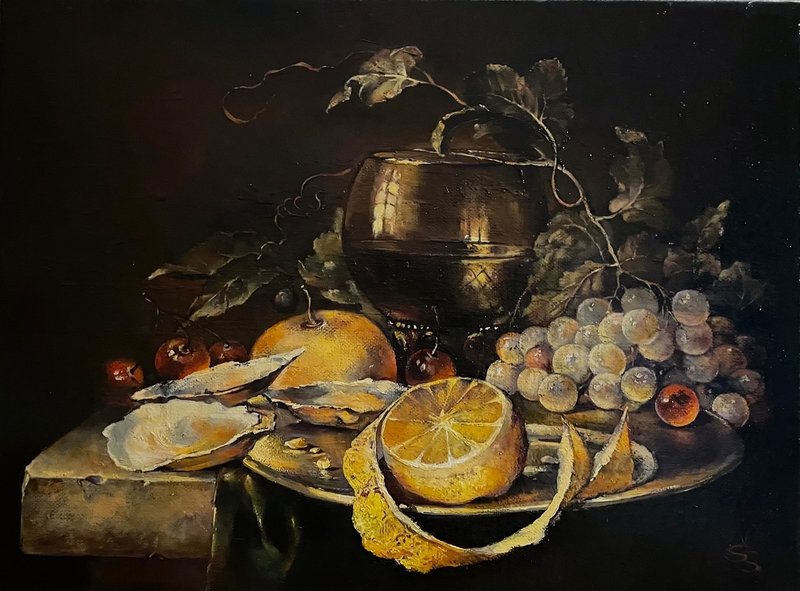 Oljemålning av Svetlana Gurko