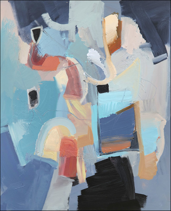 Akrylmålning Abstract no.2238 av Tomas Hammar