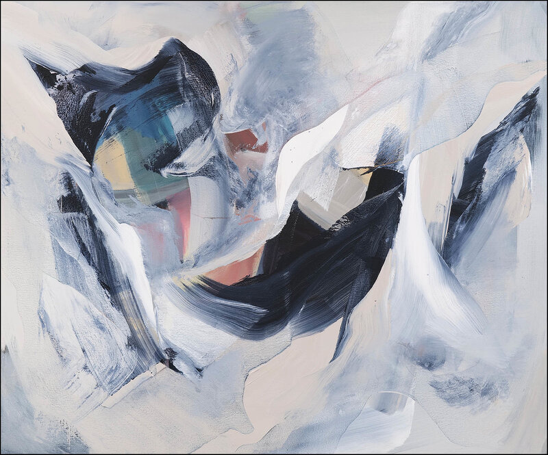 Akrylmålning Abstract no.2239, Tomas Hammar