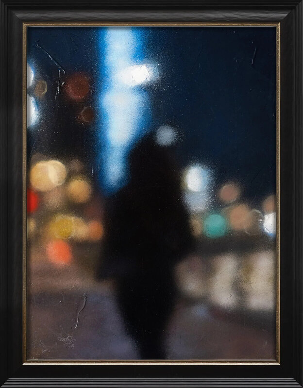 Oljemålning Shadow Self av Victor Ajayi