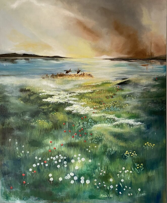 Oljemålning, Maria Rundgren