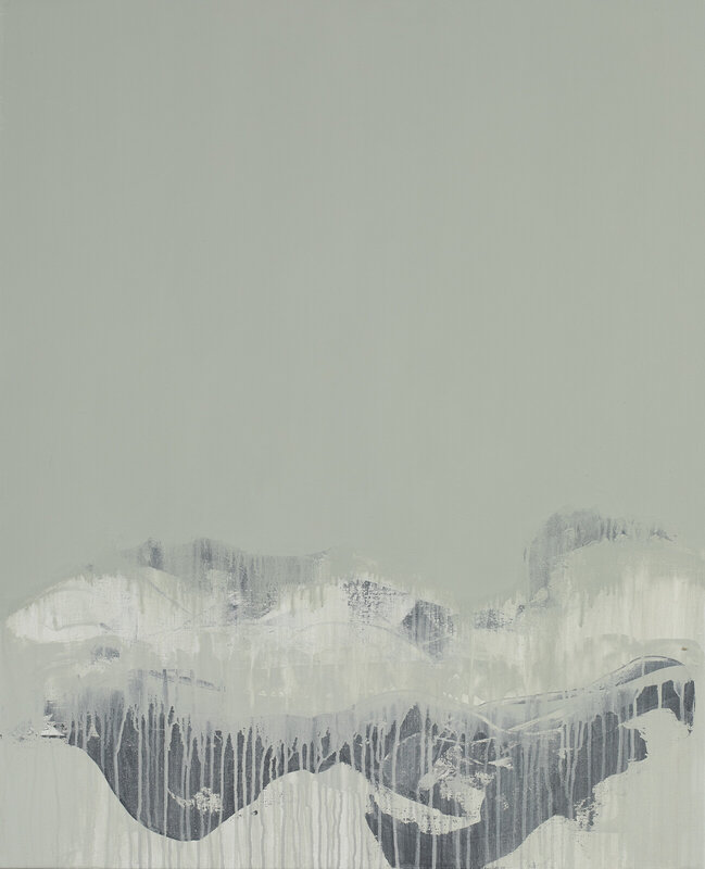 Akrylmålning Twin Peaks av Misan Friberg