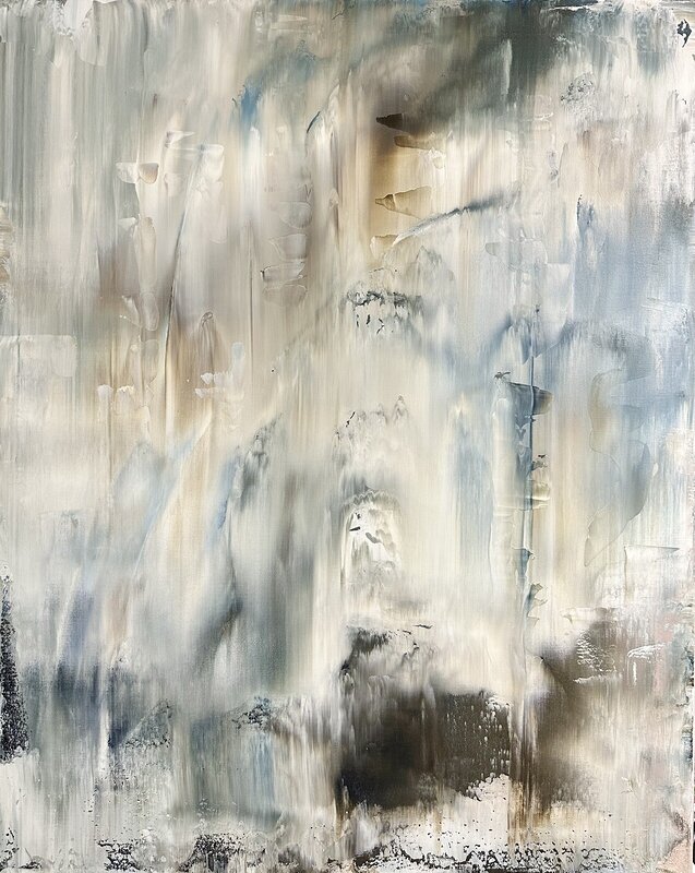 Akrylmålning Abstract no2052 av Stephan Nilsson