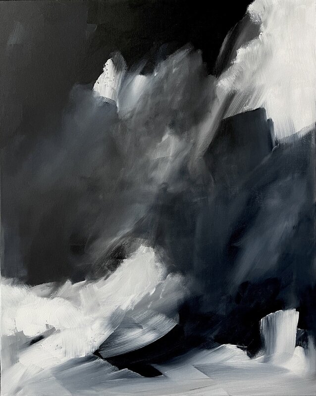 Akrylmålning Abstract no1717 av Stephan Nilsson