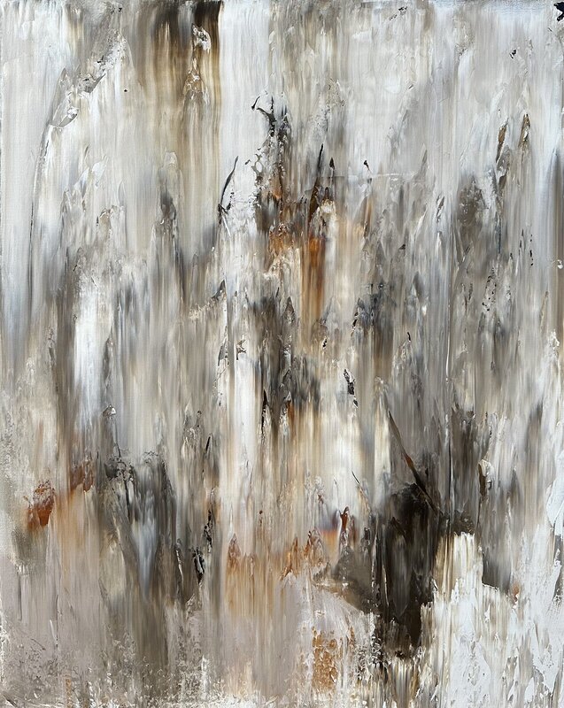 Akrylmålning Abstract no1713, Stephan Nilsson