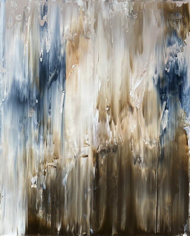 Akrylmålning Abstract no1823, Stephan Nilsson