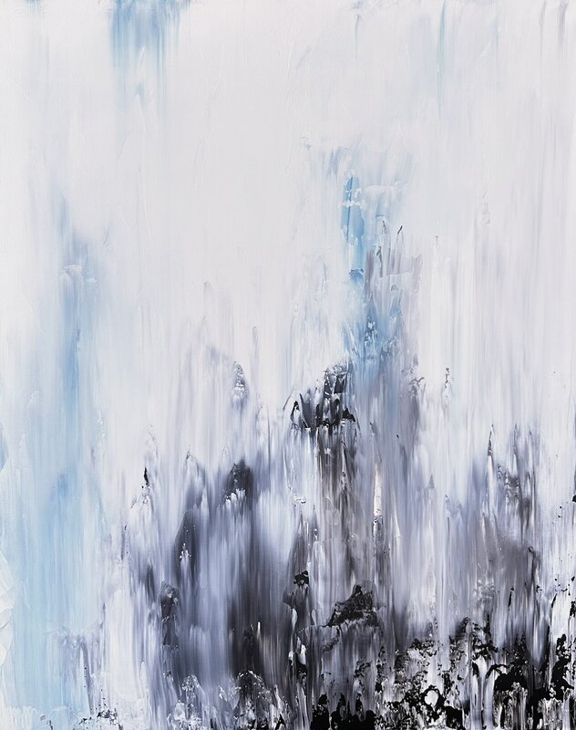 Akrylmålning Abstract no2017, Stephan Nilsson