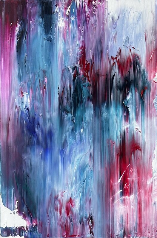 Akrylmålning Abstract no2052, Stephan Nilsson