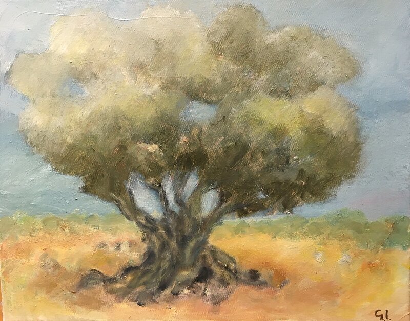 Den gamla oliven av Gunilla Iversen