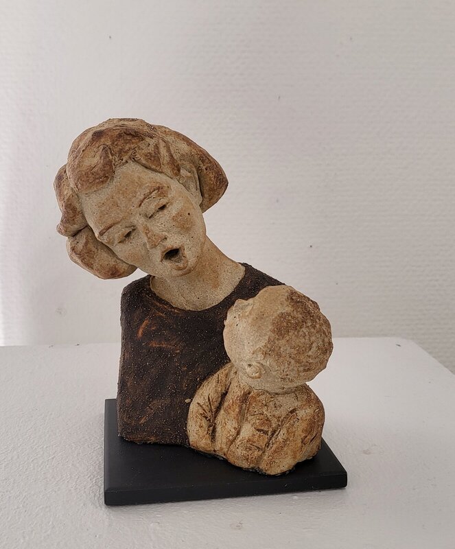 Skulptur Jag- Du (Me- You) av Annika Rehn