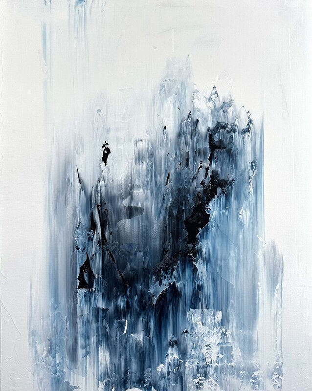 Akrylmålning Abstract no1233 av Stephan Nilsson