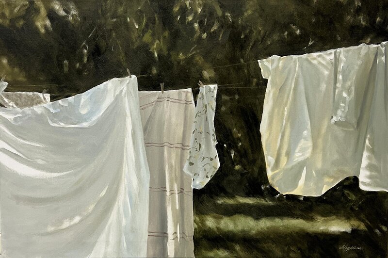 Oljemålning Doft av sommar av Magdalena Tyboni