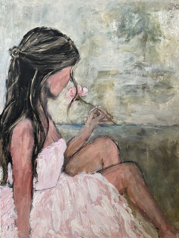 Akrylmålning I harmoni av Madeleine Santiago Elofsson