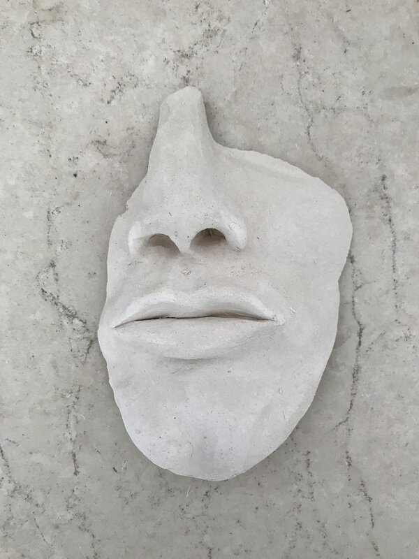 Skulptur Mask unseen av Malin Lidén