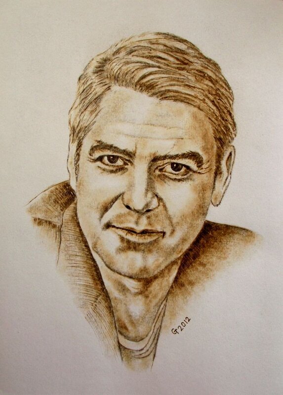 George Clooney av Thomas Grimmling