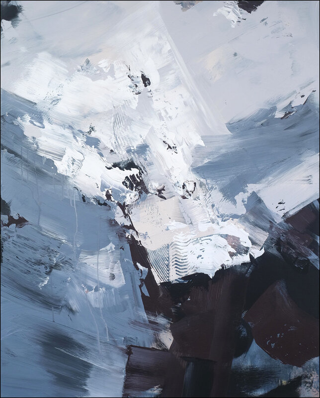Akrylmålning Abstract no.m1905 av Tomas Hammar