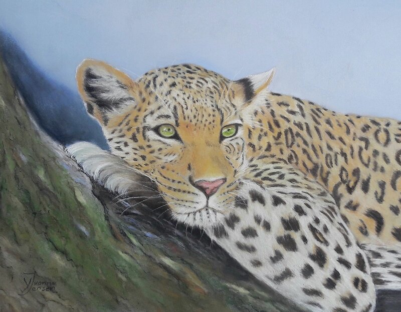 Leopard av Yvonne Jensen